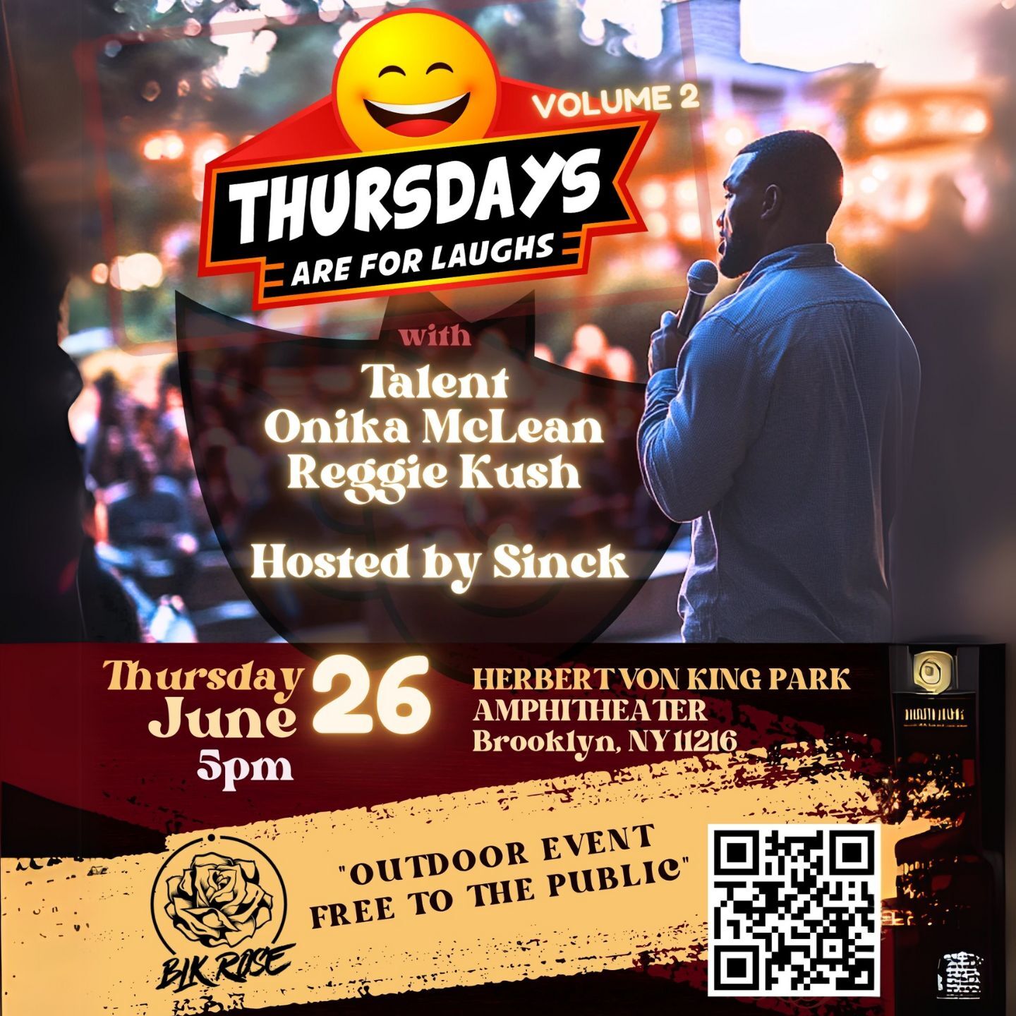 Thursdays Are For Laughs — Free Outdoor